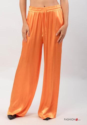 satin Trousers with elastic - ph 1