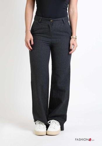 Pantalone in Cotone lurex lungo - ph 1