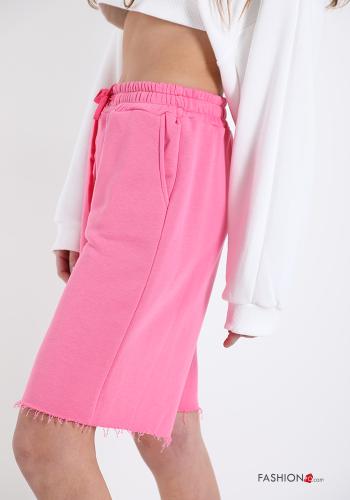 Bermuda in Cotone  con tasche con fiocco - ph 3