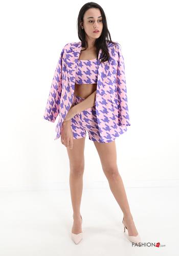 Conjunto Estampado pata de gallo - ph 1