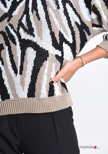 Animal print Sweater - ph 4