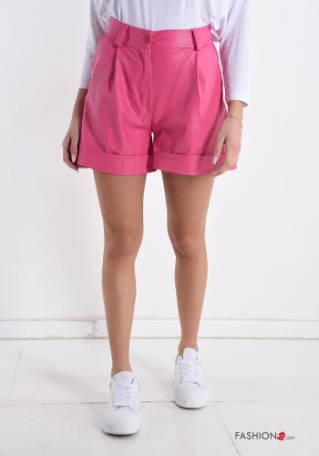 Shorts faux cuir - ph 1