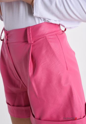 Shorts faux cuir - ph 4