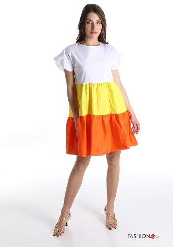 Abito in Cotone  con balze - ph 1