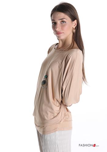 Long sleeved top  with necklace - ph 3