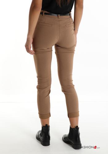 Pantalones con cinturón con bolsillos - ph 2
