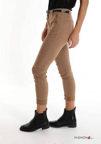 Pantalones con cinturón con bolsillos - ph 3