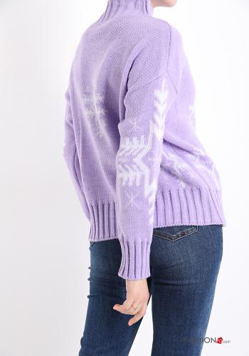 Pull Noël à col roulé - ph 2