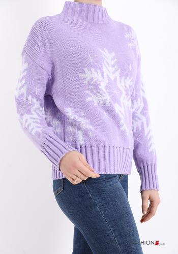 Pull Noël à col roulé - ph 3