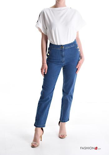 Vaqueros de Algodón con botones - ph 5