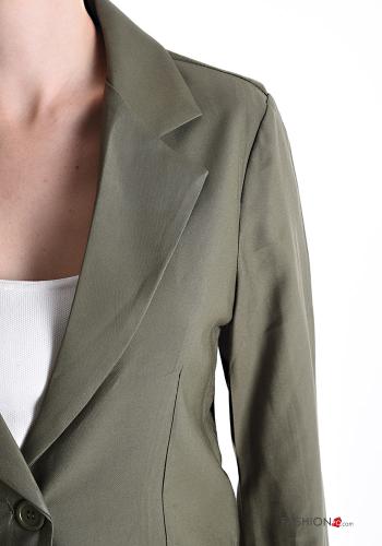 lange ärmel Jacke mit Knöpfen ohne Futter - ph 4