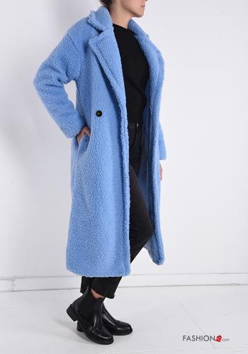 Manteau Teddy Bear fourrure synthétique avec poches - ph 3