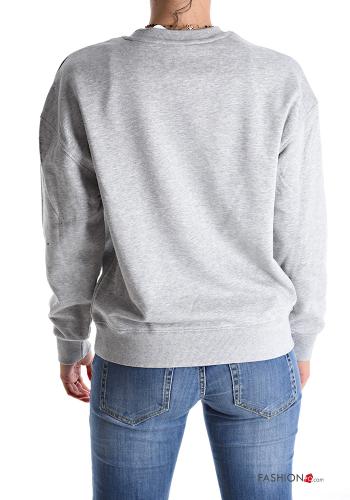 Sudadera de Algodón cuello redondo Diseño impreso - ph 2
