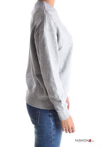 Sudadera de Algodón cuello redondo Diseño impreso - ph 3