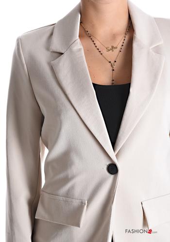 Blazer mit Knöpfen mit Futter - ph 4