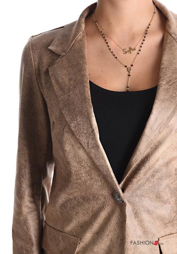 Blazer com botões sem forro - ph 4