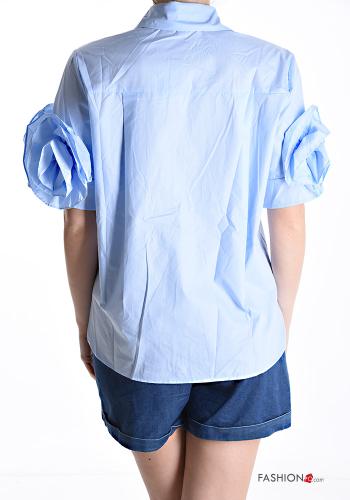 Camicia in Cotone con colletto con bottoni - ph 2