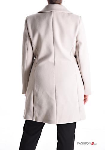 Cappotto con fodera con bottoni con tasche - ph 2