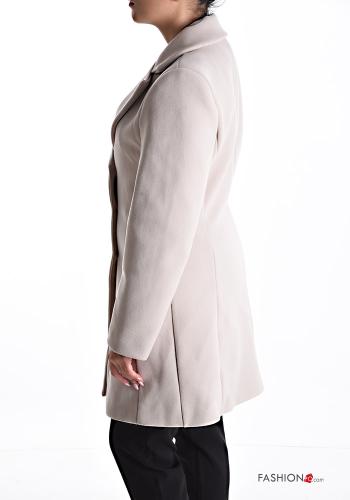 Cappotto con fodera con bottoni con tasche - ph 3