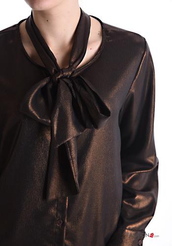Lurex Hemd mit Schleife - ph 4