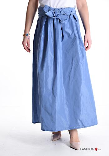 Longuette Skirt with elastic with sash - ph 1
