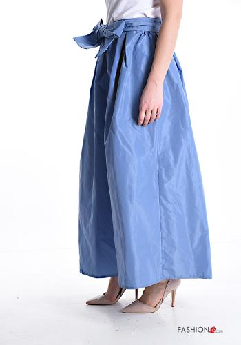 Longuette Skirt with elastic with sash - ph 3
