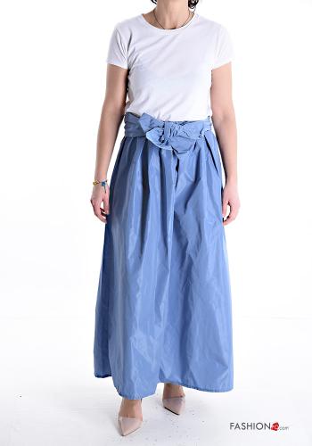 Longuette Skirt with elastic with sash - ph 5