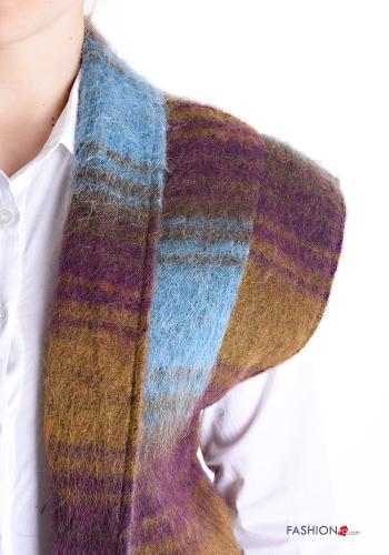 Striped Wool Mix Gilet with pockets - ph 4