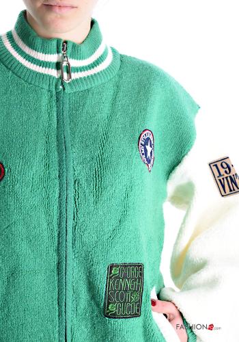 Jacke Rollkragen- mit Reißverschluss mit Taschen - ph 4