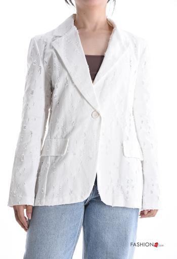 Giacca in Cotone maniche lunghe con bottoni senza fodera - ph 1