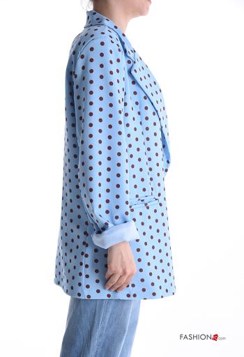 Blazer manga comprida com botões com forro - ph 3