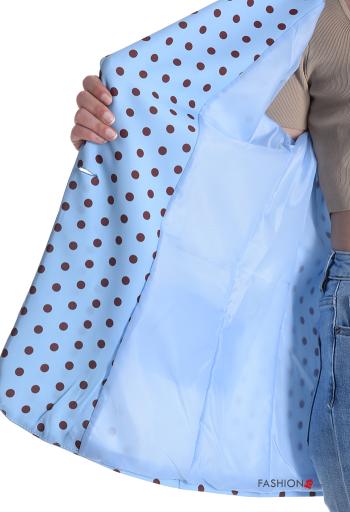 Blazer manga comprida com botões com forro - ph 6