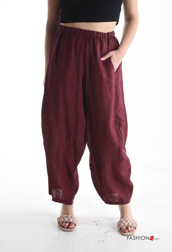 Hose aus Leinen