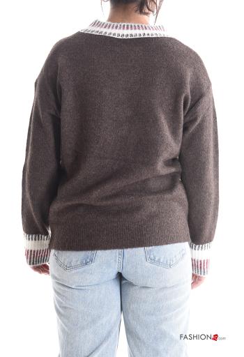 long sleeve crew neck Sweater - ph 2