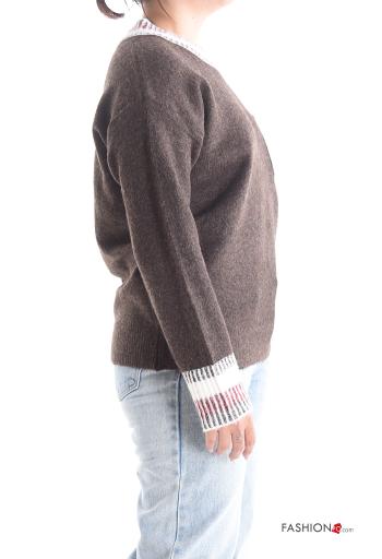 long sleeve crew neck Sweater - ph 3