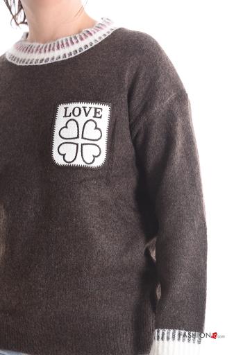 long sleeve crew neck Sweater - ph 4