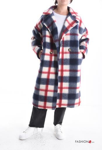 Abrigo de Mezcla de Lana