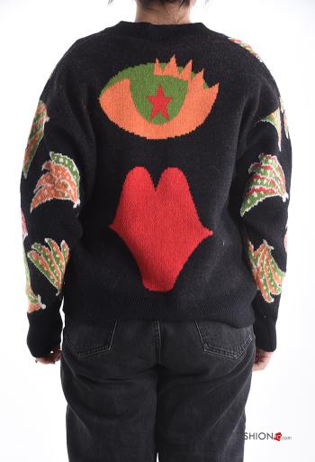 long sleeve Cardigan with buttons with v-neck - ph 2