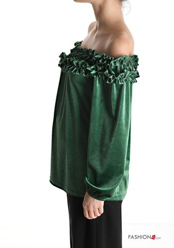 Blusa in velluto - ph 3
