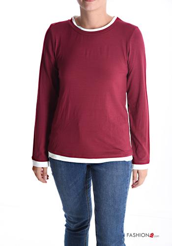 crew neck Long sleeved top - ph 1