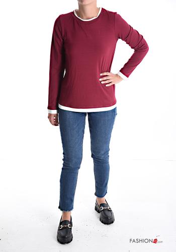 crew neck Long sleeved top - ph 5