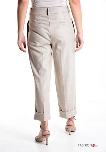 Hose mit Knöpfen mit Reißverschluss mit Taschen - ph 2
