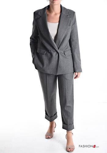 Blazer con bottoni con fodera - ph 5