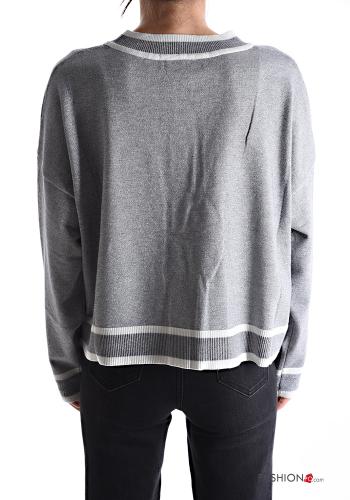 Maglione maniche lunghe girocollo - ph 2