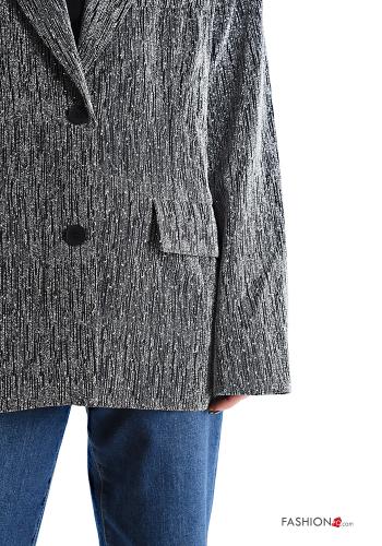 lurex Blazer with buttons with lining - ph 4