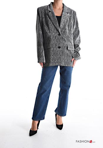 lurex Blazer with buttons with lining - ph 5