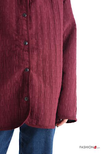 Jacket with buttons with lining with hood - ph 4