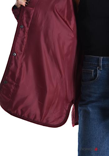 Jacket with buttons with lining with hood - ph 6