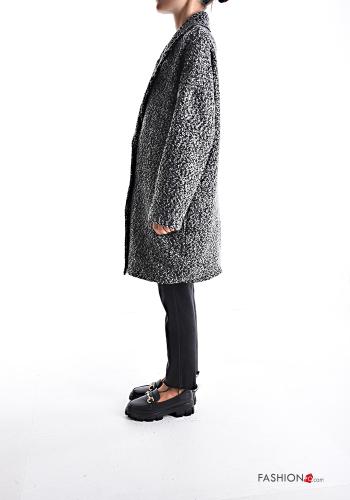 double-breasted Coat with buttons with lining - ph 3