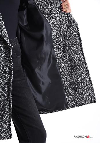 double-breasted Coat with buttons with lining - ph 5